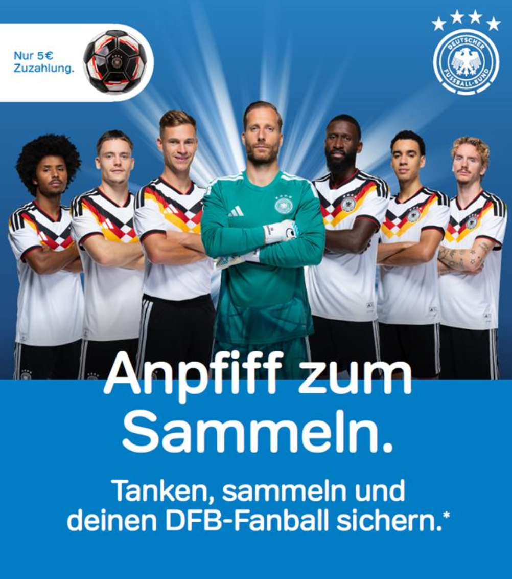 Anpfiff zum Sammeln.